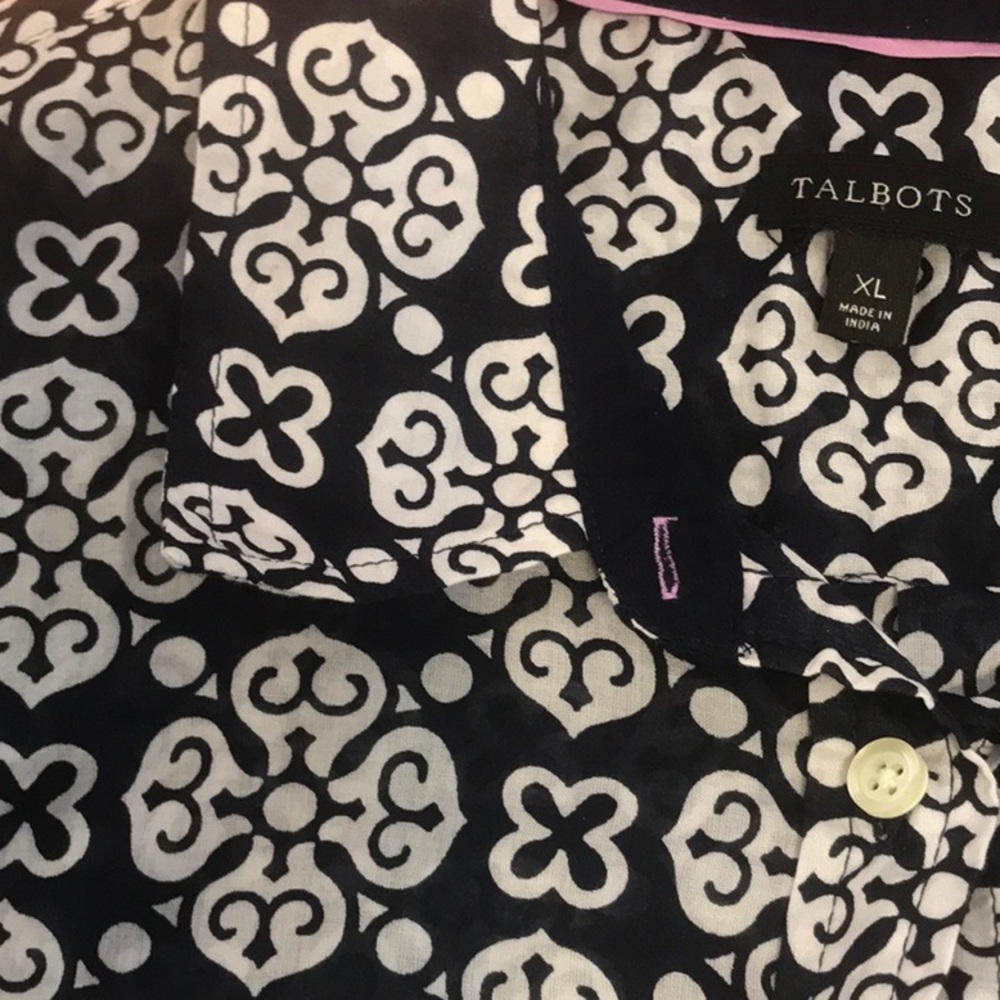 2/$20 Talbot’s Lightweight Cotton Shirt